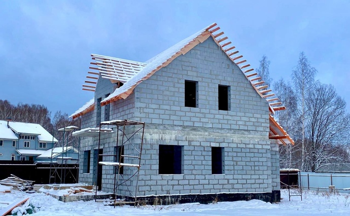 Дом с мансардным этажом ГК Урал-Строй
